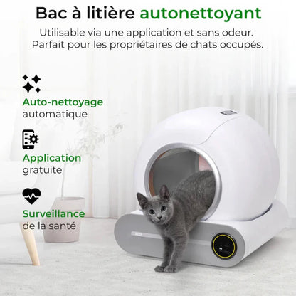 Litière Automatique Autonettoyante - Furavix Smart