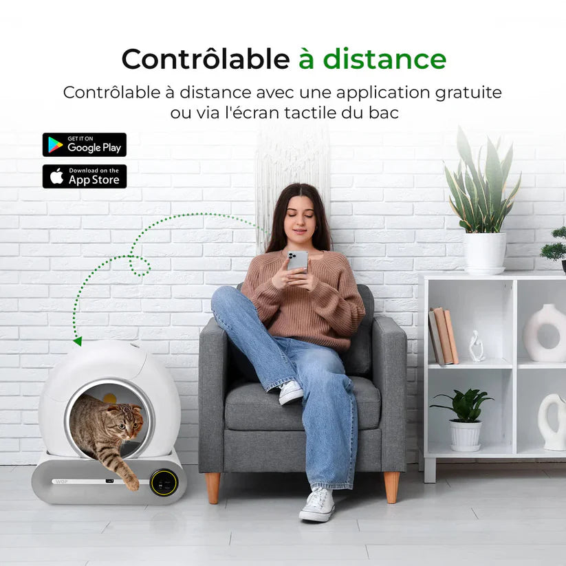 Litière Automatique Autonettoyante - Furavix Smart