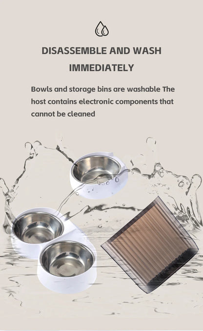 Furavix Pro Mangeoire Automatique 5L WiFi avec Caméra HD | Distributeur Intelligent pour Chats & Chiens