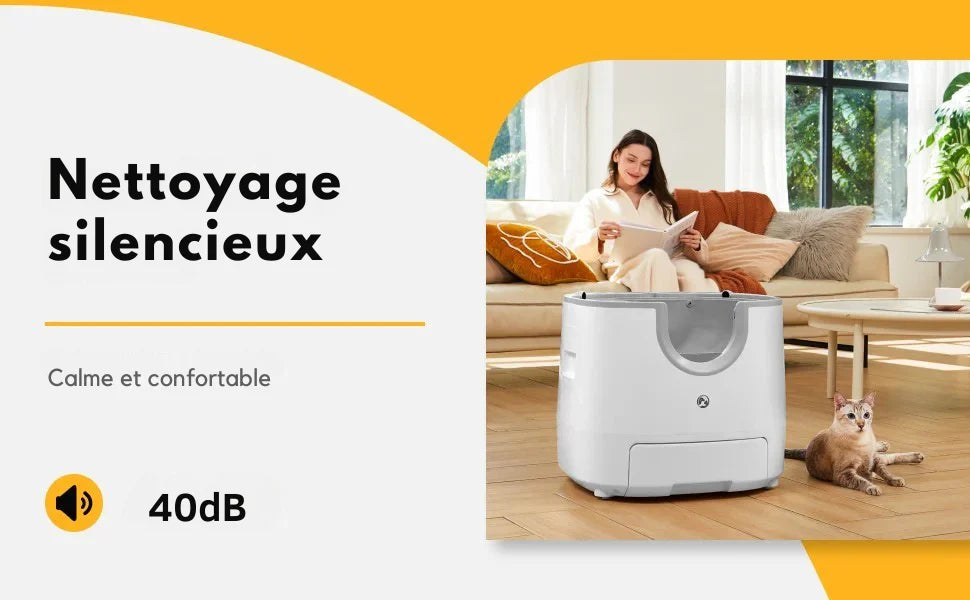 Furavix UNO – Litière Chat Automatique Autonettoyante 11L